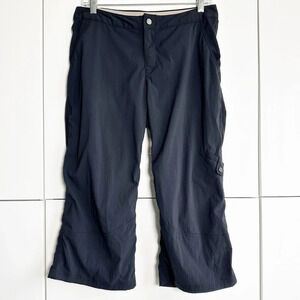 Royal Robbins Outdoor Hiking Pants Capri Length Size 6 Black Performance